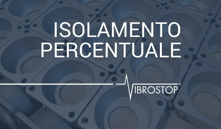 isolamento percentuale