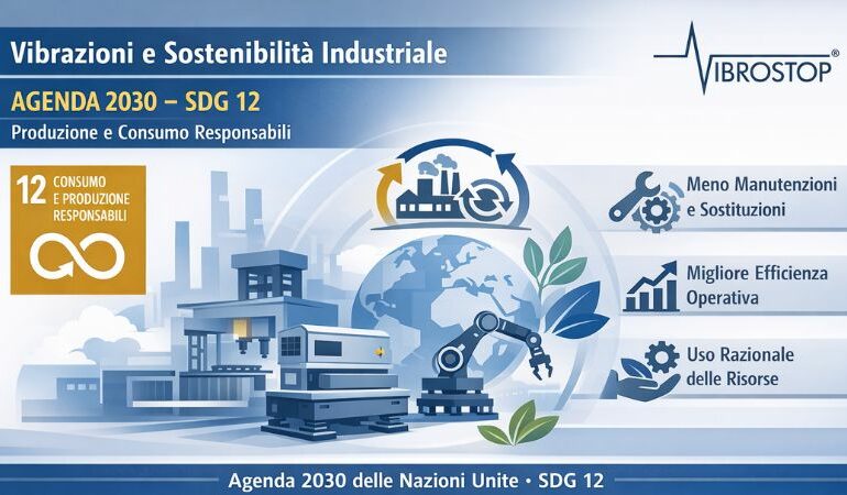Isolamento delle vibrazioni e sostenibilità industriale: il contributo alle politiche dell’Agenda 2030